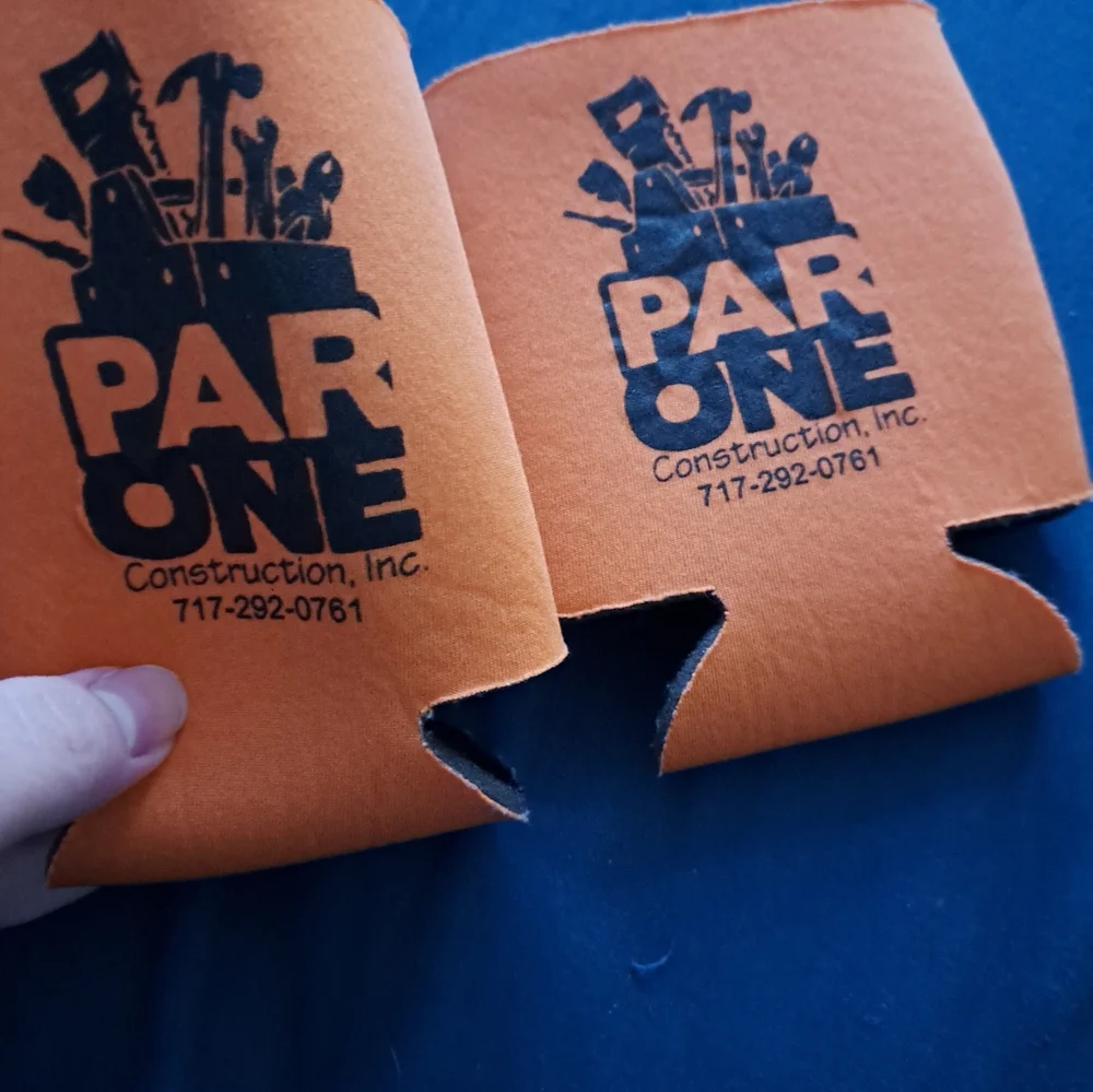 Orange Can Coolers